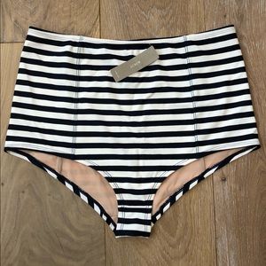 NWT Jcrew High-waisted Bikini Bottom